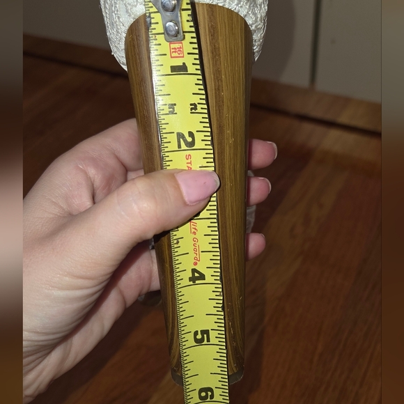 Jessica Simpson White Lace Platforms - Picture 13 of 14